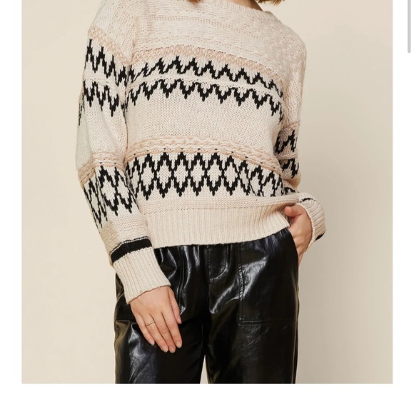 NWT fall winter geometric sweater - Picture 7 of 7